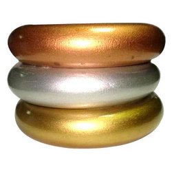 Painted Wooden Bangle Manufacturer Supplier Wholesale Exporter Importer Buyer Trader Retailer in Moradabad Uttar Pradesh India